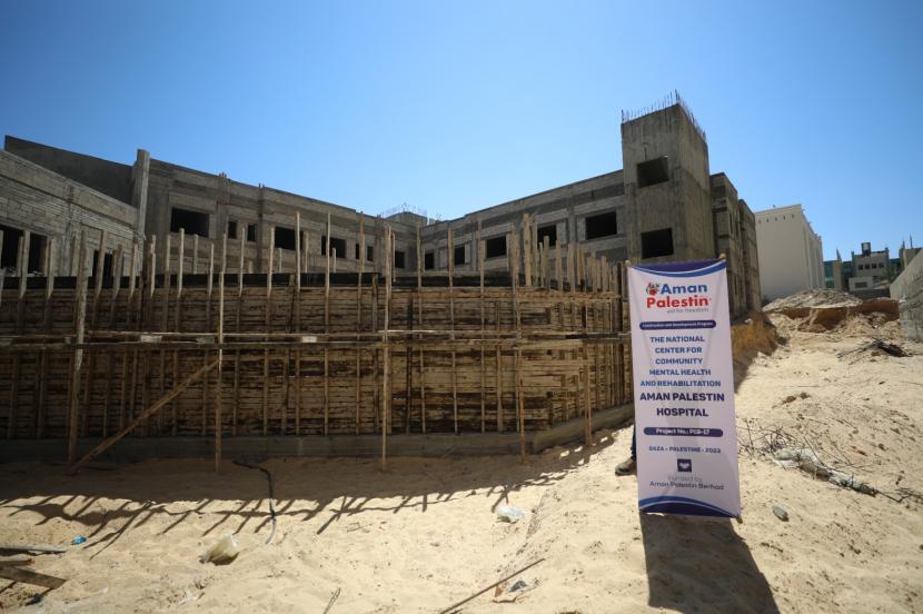 Aman Palestin memiliki kesempatan untuk membangun Rumah Sakit Mental pertama di Gaza, Palestina.