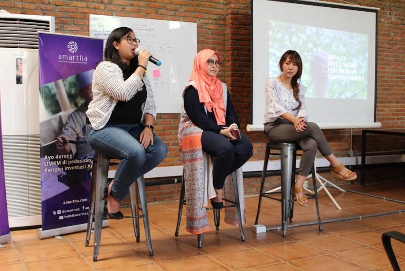 Amartha mengadakan acara bulanan-Amartha Morning Coffee Session di kantor pusat Amartha-Jakarta Selatan, akhir pekan kemarin.
