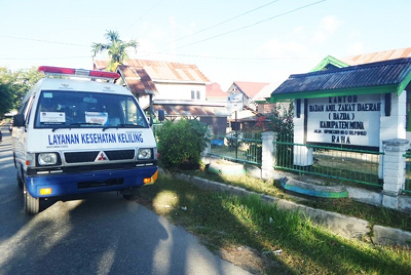 Ambulan untuk Mustahik di Kabupaten Muna