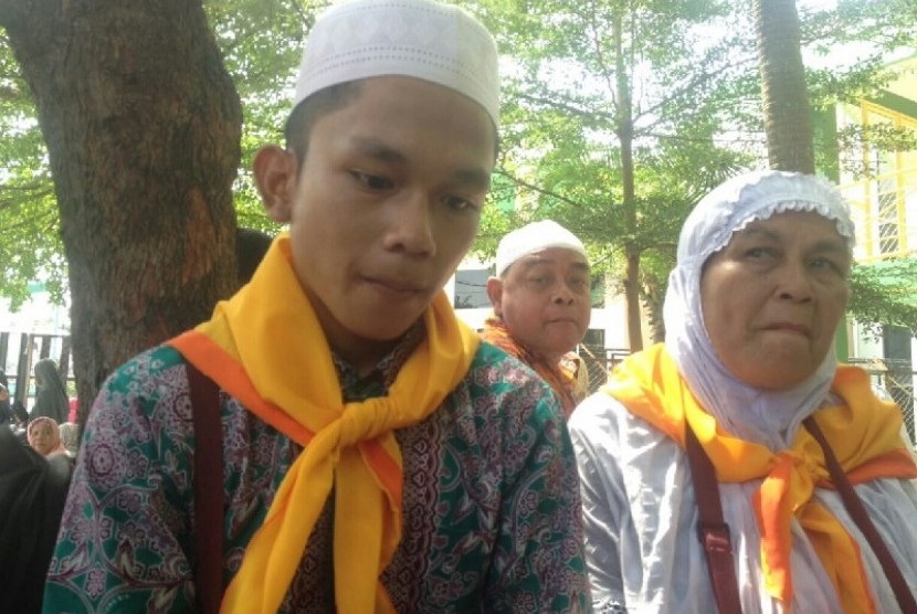 Amir Hasan Martua Lubis, jamaah haji muda dari Sumtra Utara.