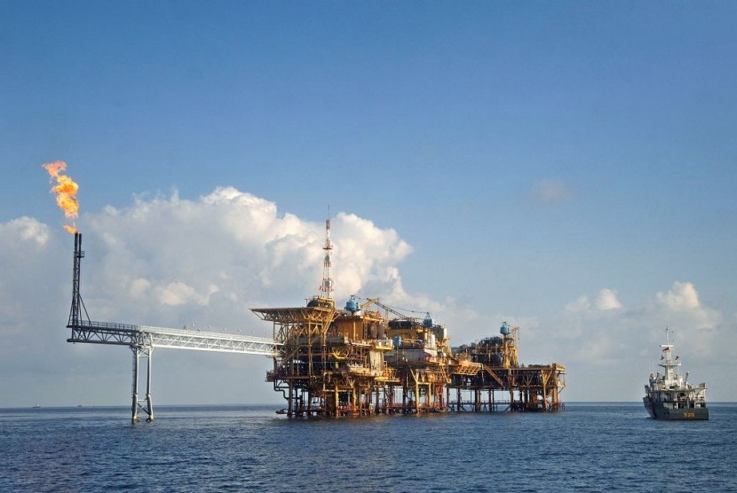 An offshore natural gas exploration in Seribu Islands, Jakarta (file photo)