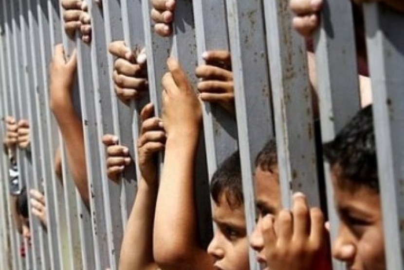 Anak-anak dari Gaza, Palestina.