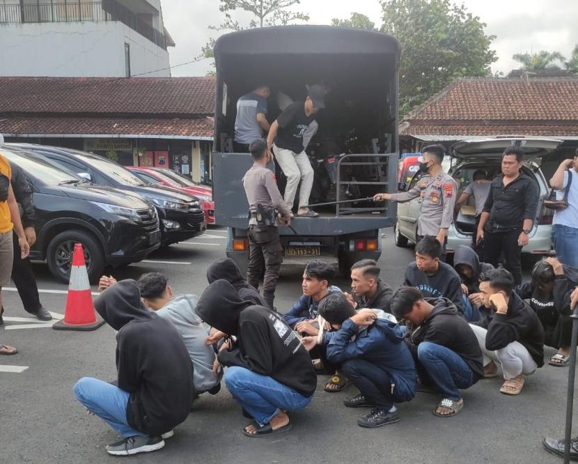 Pemberantasan geng motor menjadi fokus perhatian dari Polres Sukabumi Kota, Jawa Barat.