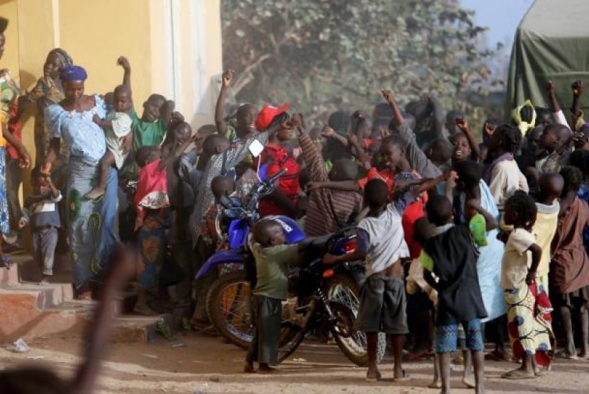 Anak-anak menjadi korban kekerasan di salah satu bagian negara di Nigeria (Ilustrasi)