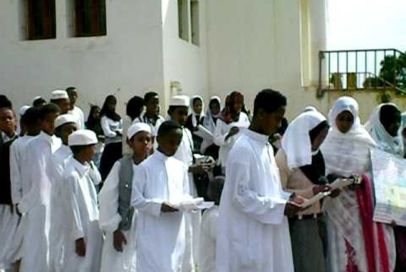Anak-anak muslim Eritrea