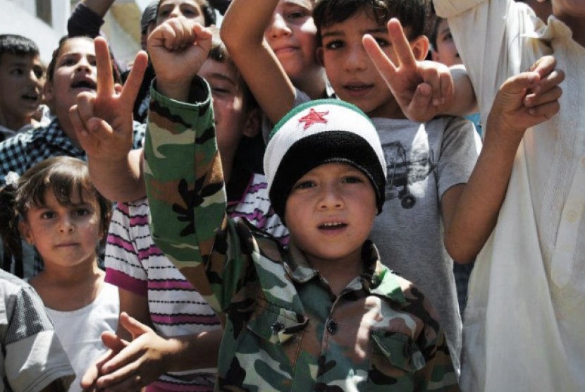 Anak-anak Suriah (ilustrasi)