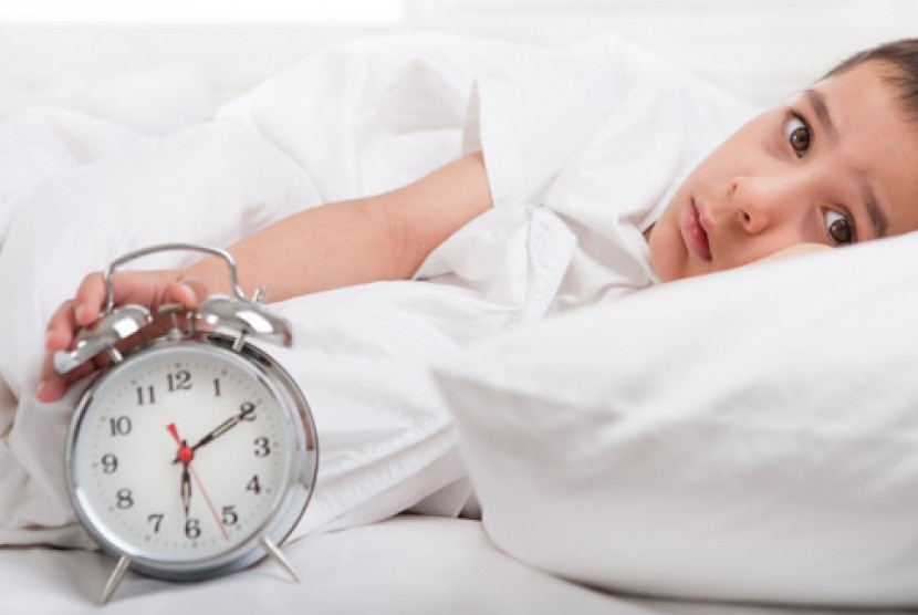 Waktu tidur yang cukup, sangat penting untuk kesehatan dan kebahagiaan anak. (ilustrasi).