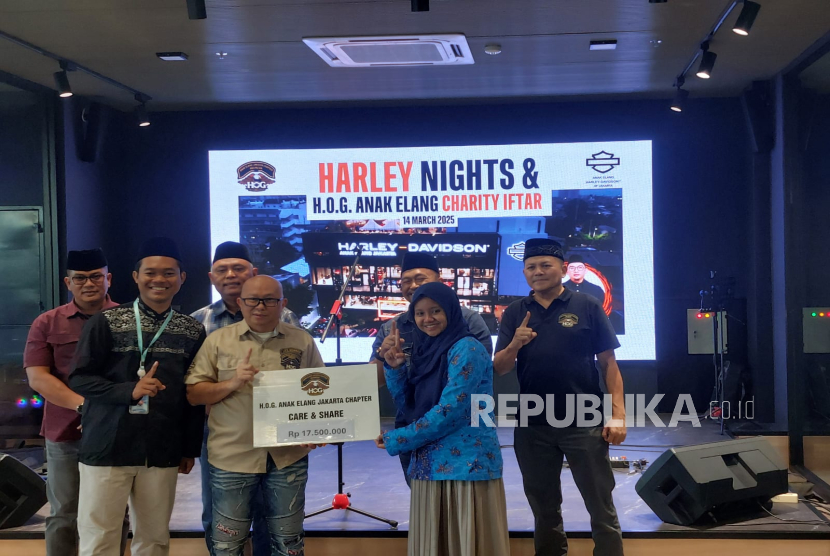 Anak Elang Harley-Davidson Jakarta bersama komunitas Harley Owners Group (H.O.G.) Anak Elang Jakarta Chapter kembali menggelar acara Charity Iftar.