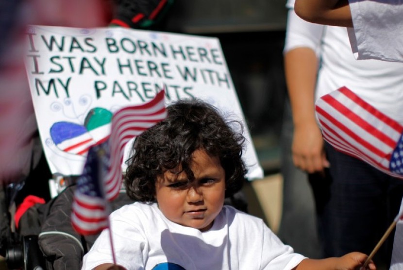 Anak imigran AS (ilustrasi)