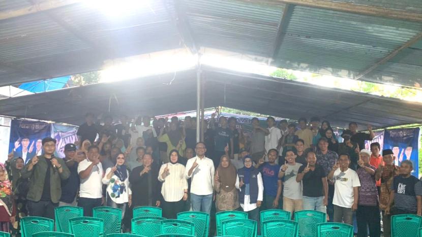 Anak muda Minahasa, Sulawesi Utara deklarasi mendukung pasangan Amin pada Pilpres 2024.
