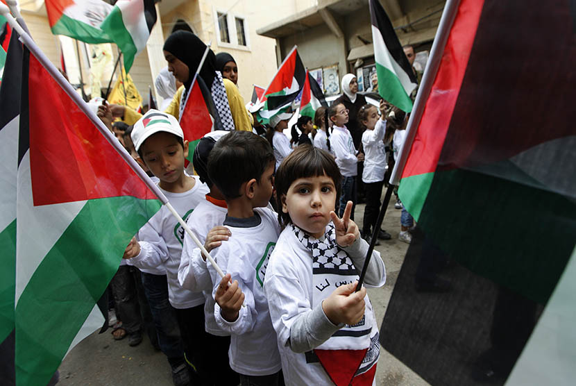 Palestinian children (Illustration)