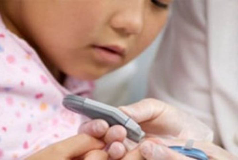 Anak pun bisa mengidap penyakit diabetes tipe 1 (Ilustrasi)