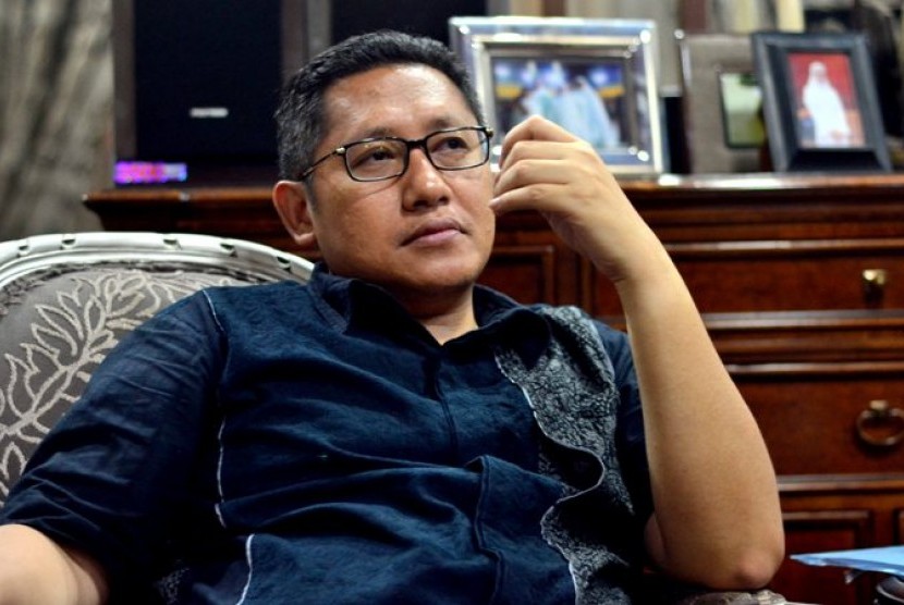 Former Chairman of Democratic Party, Anas Urbaningrum (file photo)