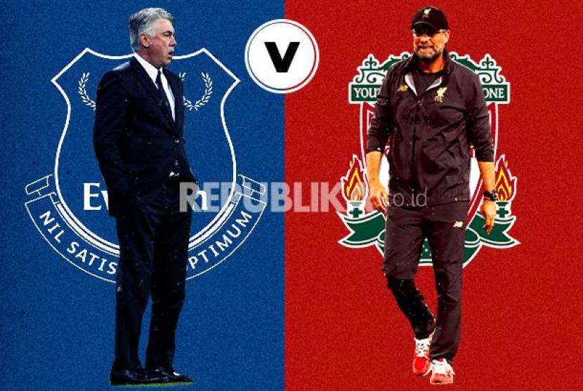 Derby Merseyside antara Everton vs Liverpool, adu taktik Carlo Ancelotti vs Jurgen Klopp.