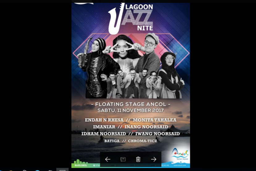 Ancol Lagoon Jazz Nite.