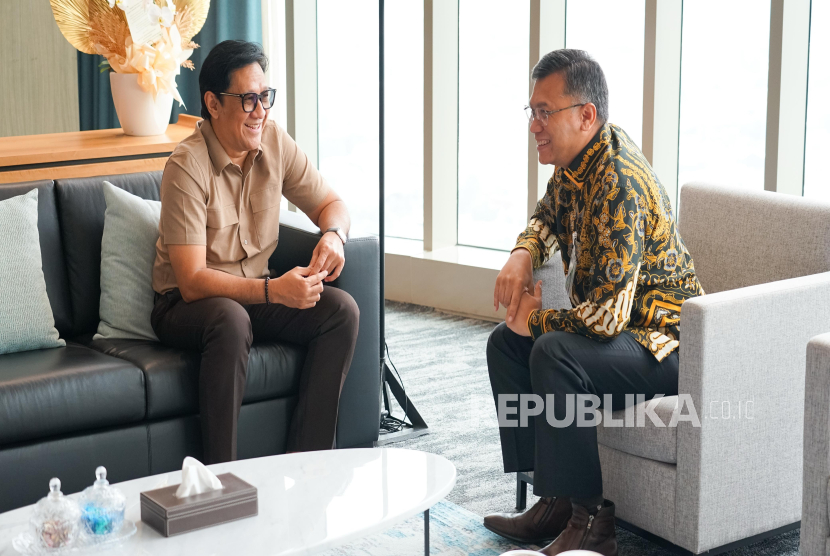 Andre Taulany kunjungannya ke Kantor Pusat BPJS Ketenagakerjaan