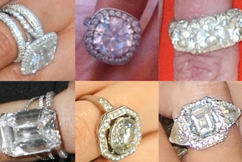 Aneka bentuk cincin berlian
