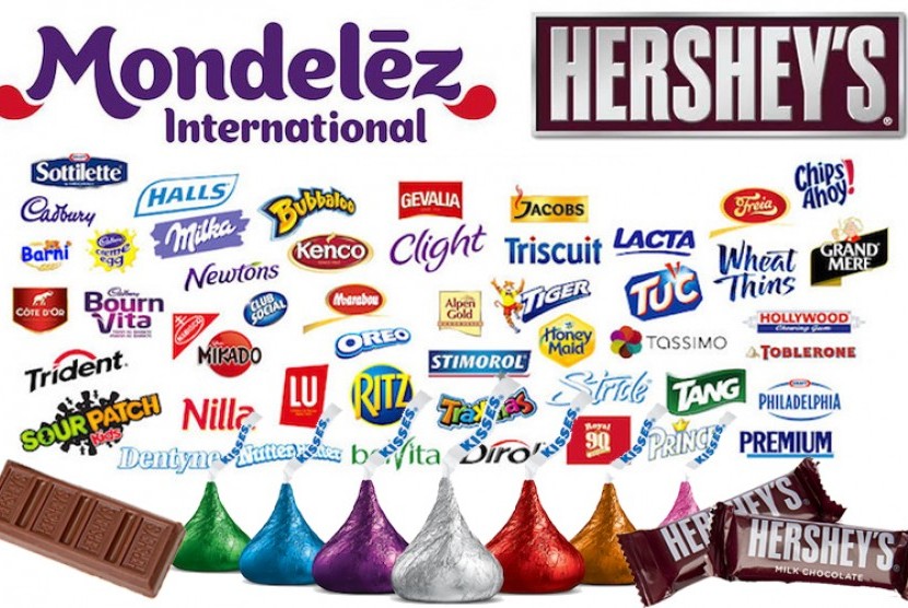 Aneka brand produk Mondelez International