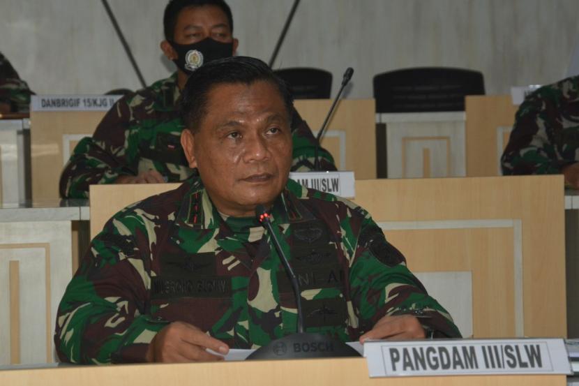 Pangdam III Siliwangi, Mayjen TNI Nugroho Budi Wiryanto.