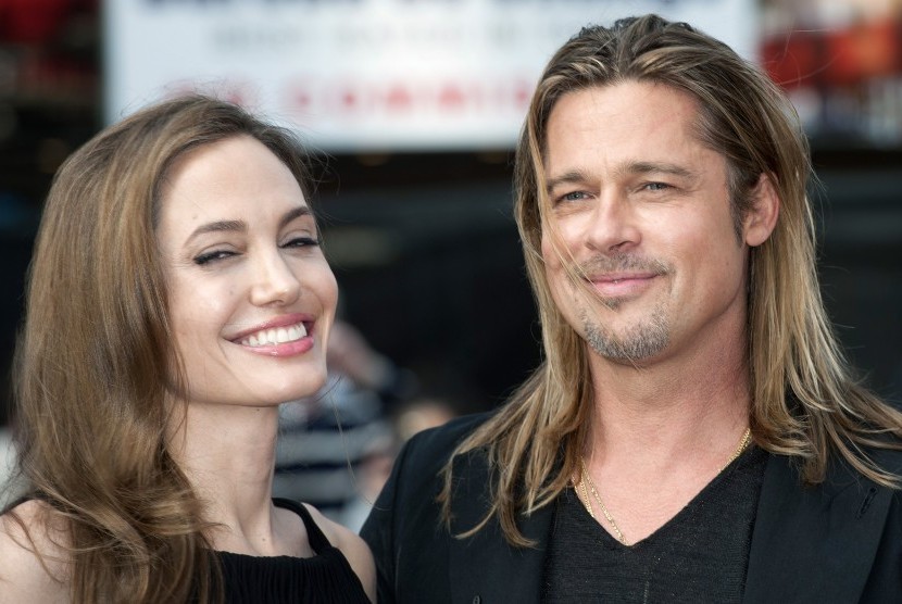 Angelina Jolie dan Brad Pitt