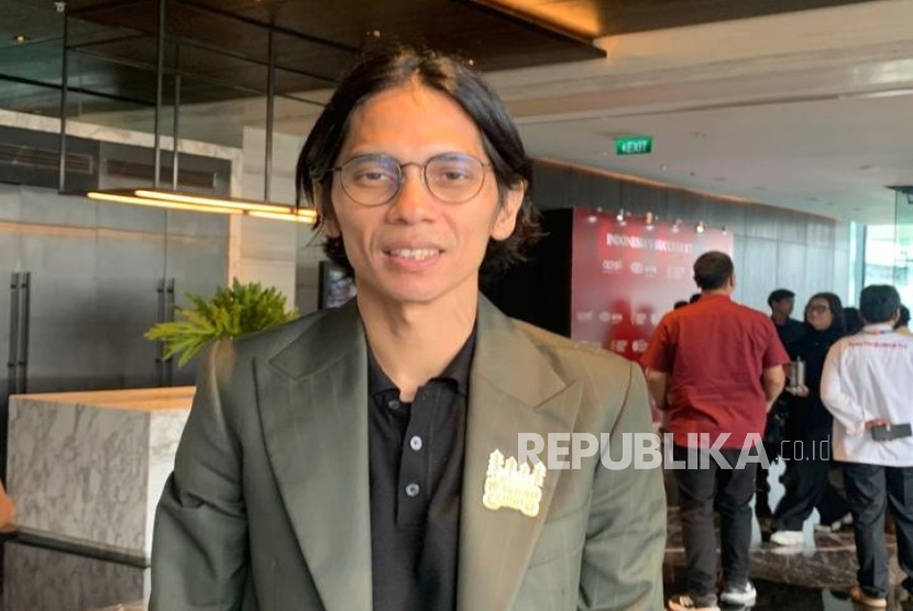  Angga Dwimas Sasongko, pendiri dan CEO Visinema sekaligus producer film animasi Jumbo.