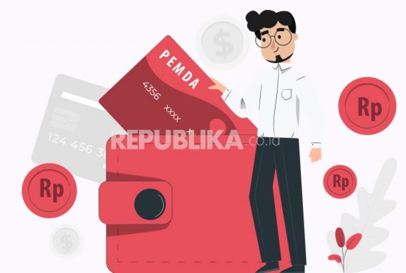 Anggaran daerah banyak mengendap di rekening pemda.