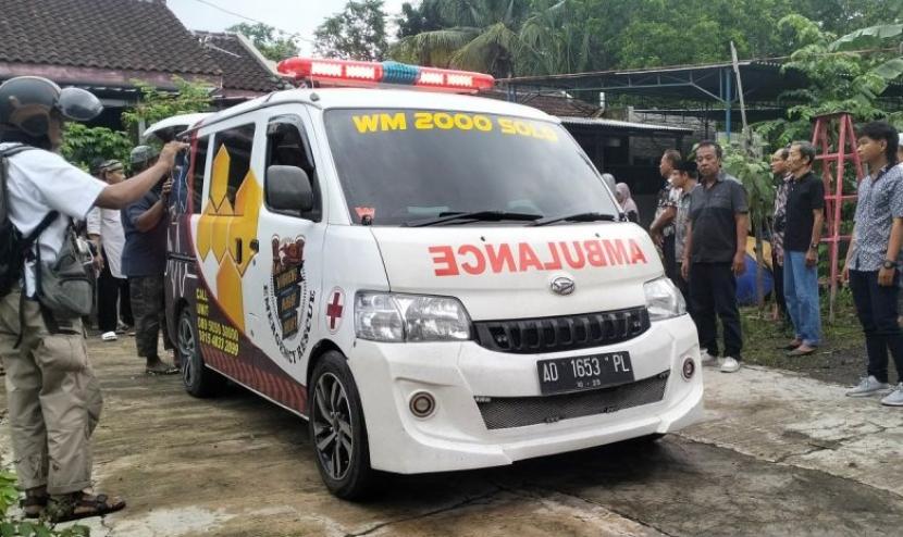 Suasana rumah korban penembakan Yudha Bagus Setiawan di Kabupaten Boyolali, Jawa Tengah, Sabtu (27/1/2024).