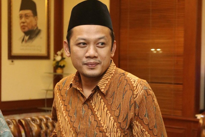 Ketua Pengurus Besar Nahdlatul Ulama (PBNU)  Aizzudin Abdurrahman atau akrab disapa Gus Aiz.