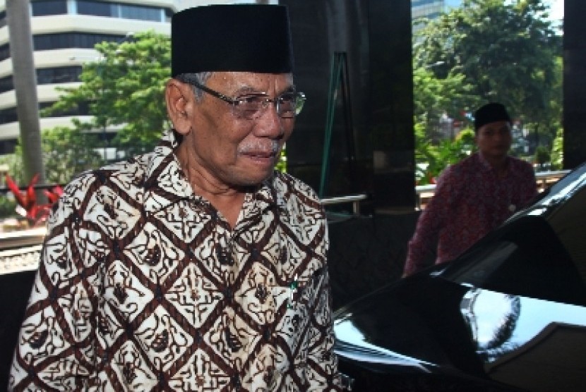 Anggota Dewan Pertimbangan Presiden Hasyim Muzadi.