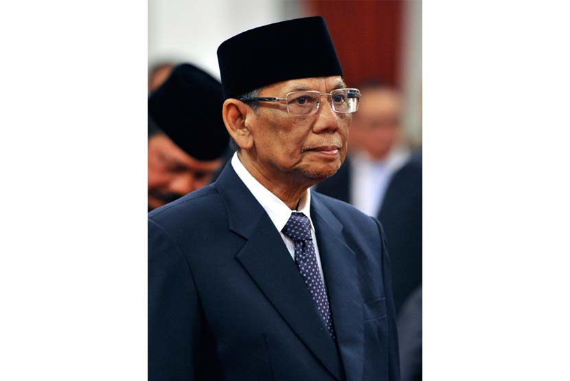  Anggota Dewan Pertimbangan Presiden (Wantimpres) Hasyim Muzadi ANTARA/Andika Wahyu