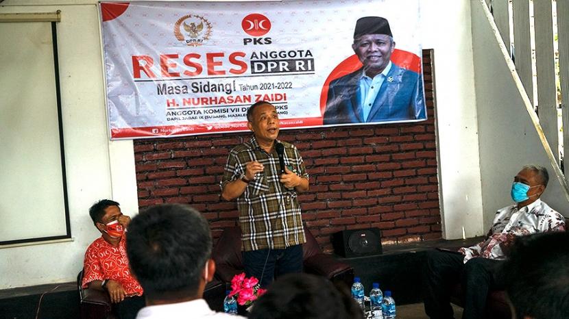 Anggota Dewan Perwakilan Rakyat Republik Indonesia (DPR RI) Daerah Pemilihan Sumedang, Majalengka dan Subang, Nurhasan Zaidi menggelar reses di Sumedang, akhir pekan lalu.
