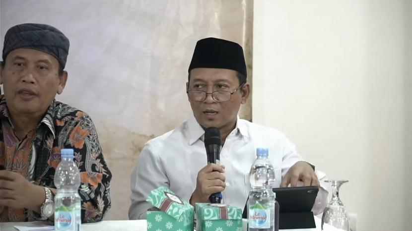 Anggota DPD RI, Hilmy Muhammad, dalam Workshop Seni dan Budaya Islam di Islamic Centre Masjid Jogokariyan Yogyakarta, Rabu (27/7).