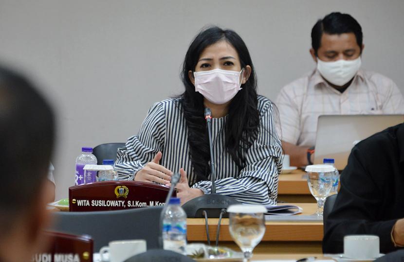Anggota Fraksi Partai Demokrat DPRD DKI Jakarta, Wita Susilowaty.