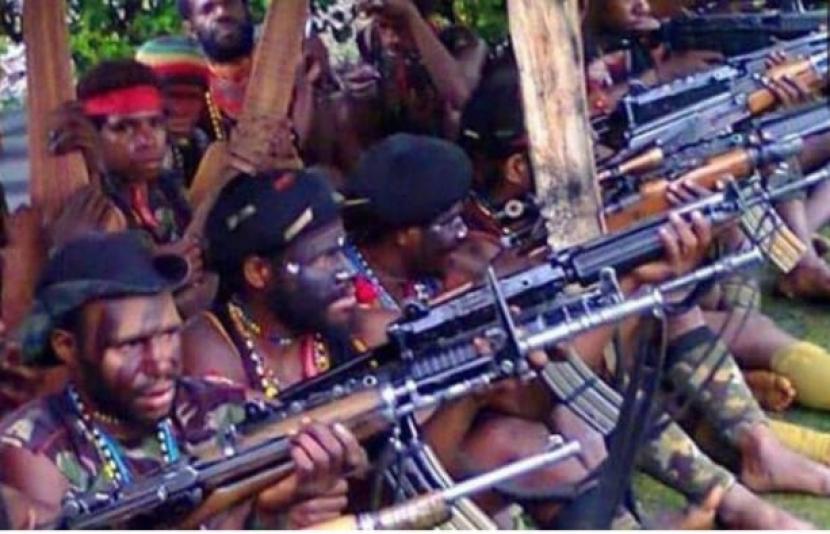 Anggota kelompok separatis teroris (KST) terus beraksi meneror warga dan membunuh personel Brimob di Papua (ilustrasi).