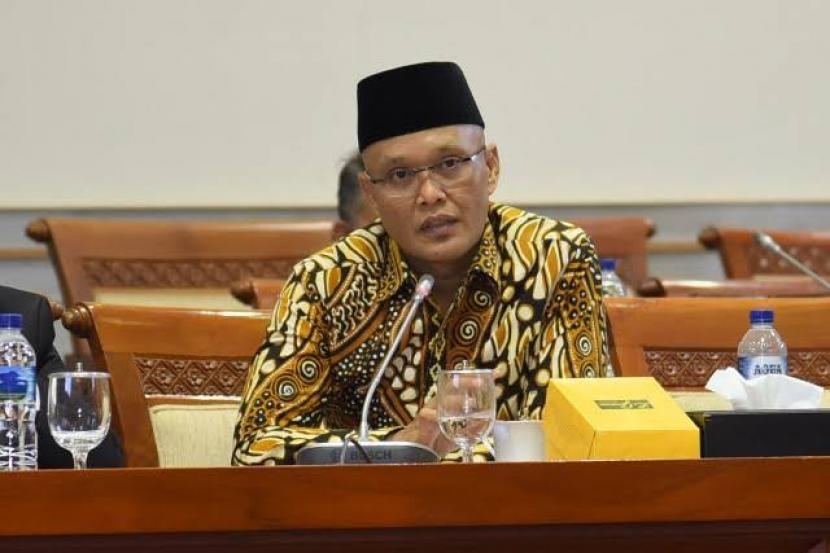 Anggota Komisi I DPR RI Sukamta. Tim AMIN mempertanyakan pernyataan Menpora soal yang bocor hanya data biasa KPU.