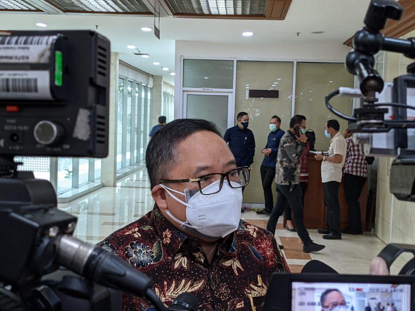 Anggota Komisi I DPR sekaligus Ketua DPP Partai Persatuan Pembangunan (PPP) Saifullah Tamliha di Gedung Nusantara II, Kompleks Parlemen, Jakarta, Kamis (2/9).