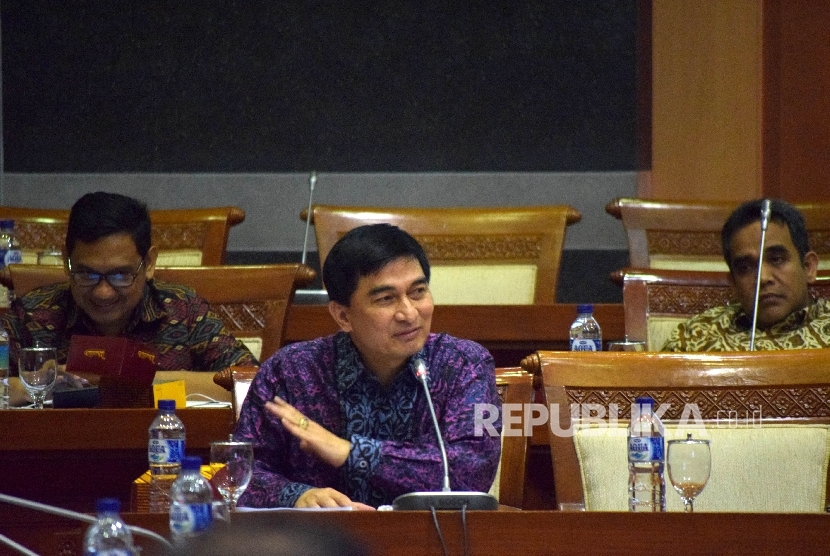 Anggota DPR Dimyati Natakusumah. (Republika/ Rakhmawaty La'lang )