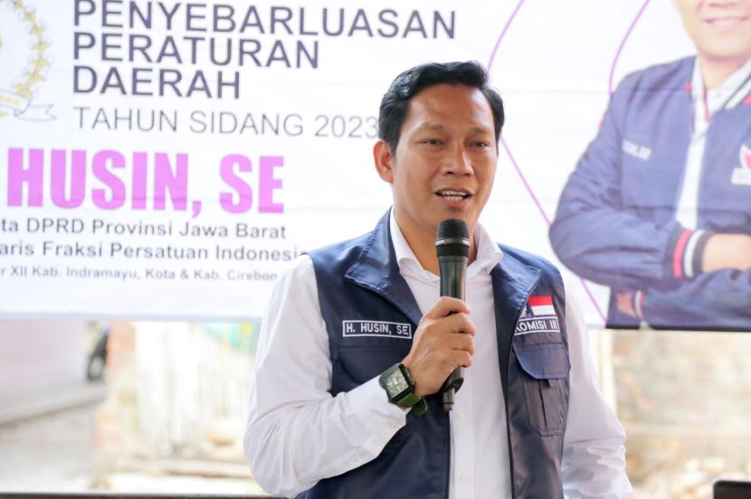 Anggota Komisi III DPRD Provinsi Jawa Barat Husin, Jumat (28/6/2024).
