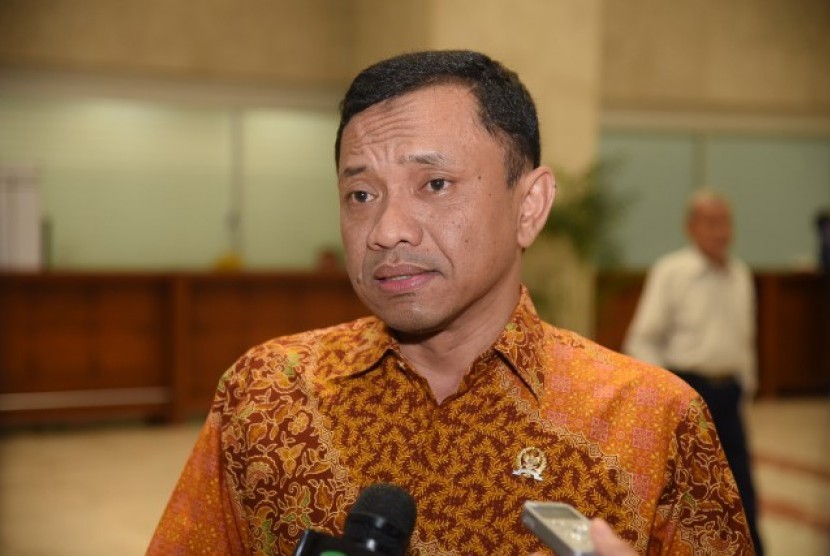 Anggota Komisi IX DPR RI Rahmad Handoyo saat ditemui di Gedung DPR RI, Senayan, Jakarta.