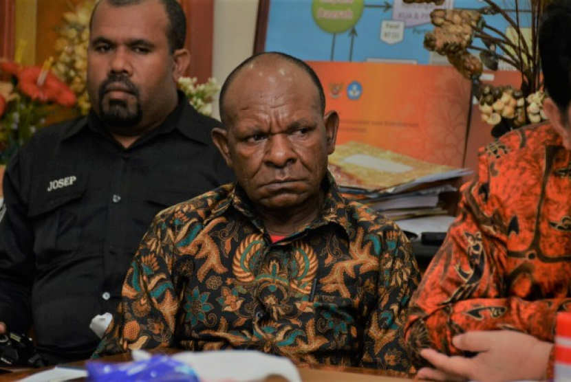 Anggota Komisi VIII DPR RI dari Papua Muhammad Yudi Kotouky, saat mengikuti kunjungan kerja ke Jayapura, Papua.