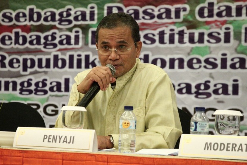 Anggota Lembaga Pengkajian MPR Wahidin Ismail.