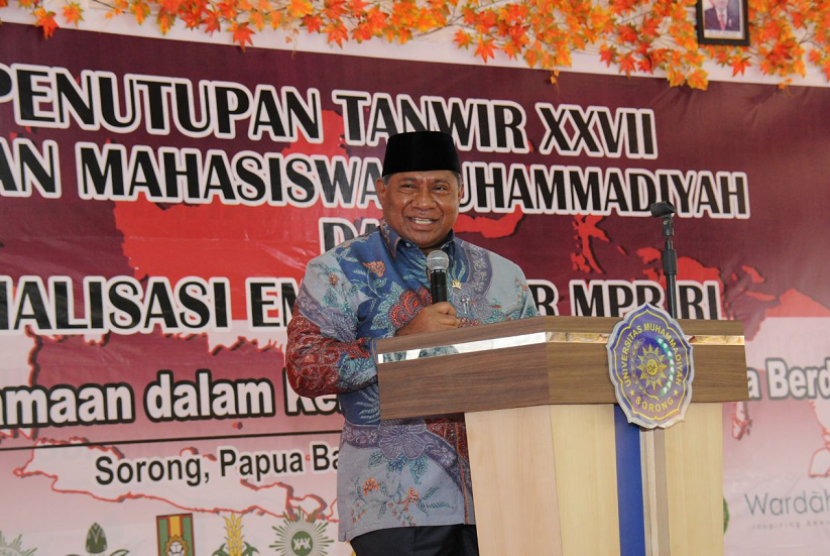Anggota MPR M Ali Taher Parangsong.