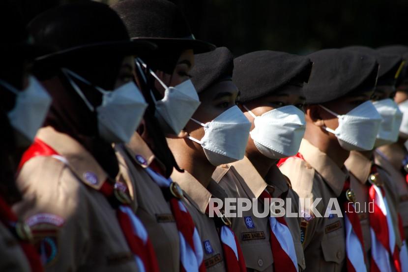 Anggota Pramuka. Provinsi Kepulauan Bangka Belitung (Babel) mendorong anggota Pramuka bisa memiliki jiwa dan semangat kewirausahaan (entrepreneur).