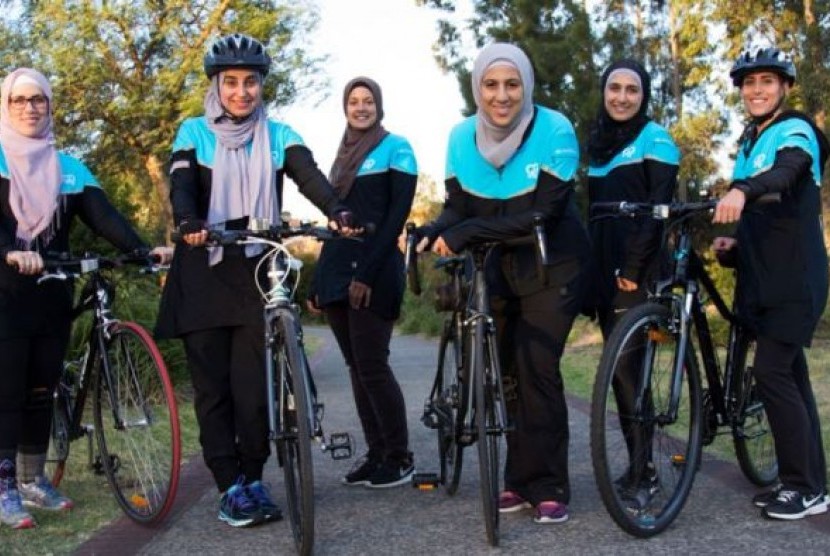 Anggota Sydney Cycling Sisters berasal dari berbagai tempat di Sydney.