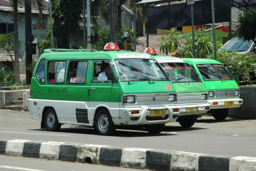 Angkutan kota di Bogor.     (Ilustrasi)