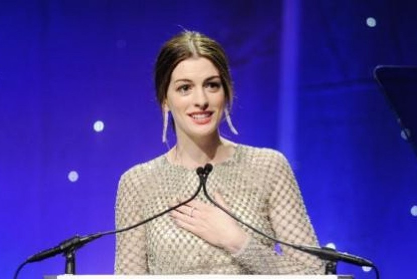 Anne Hathaway frustrasi menanti film The Princess Diaries 3. (ilustrasi).