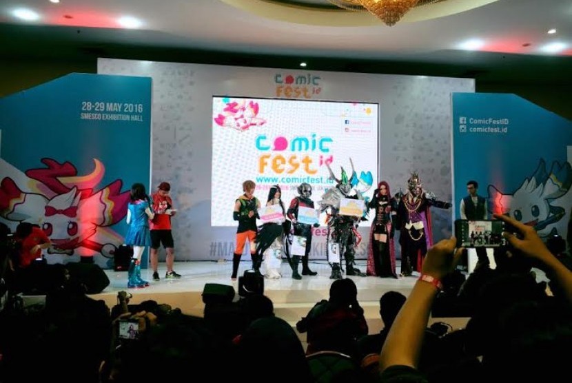 Antusiasme komunitas cosplayer tanah air dan pecinta komik di ajang ComicFest ID 2016