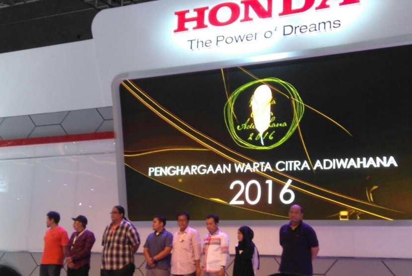 Anugerah Warta Citra Adiwahana 2016 yang diadakan oleh PT Honda Prospect Motor
