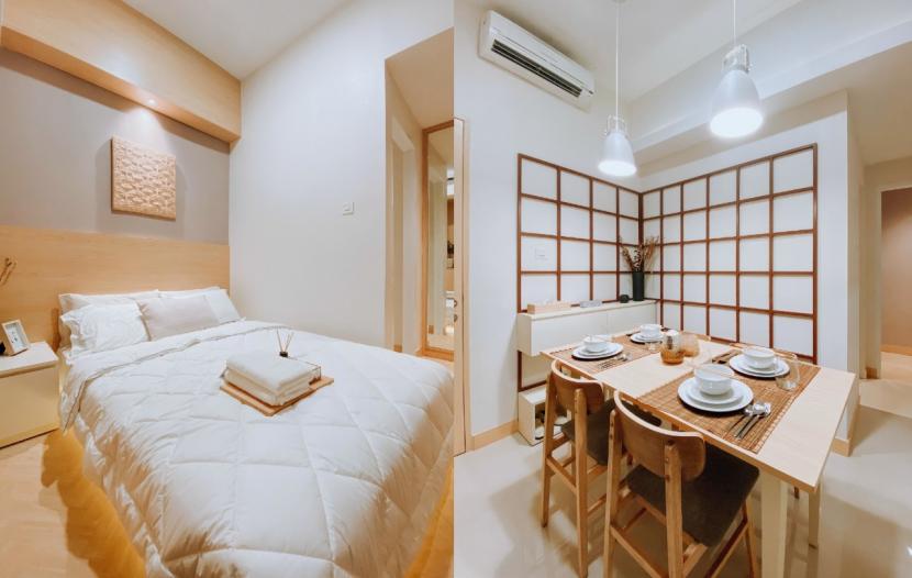 apartemen Mazhoji apartemen pertama dan satu-satunya dengan Konsep Jepang di Jalan Margonda Raya, Depok. Show unit Mazhoji menampilkan keunikan inovasi dan diferensiasi fitur pada ruangan unit di apartemen.