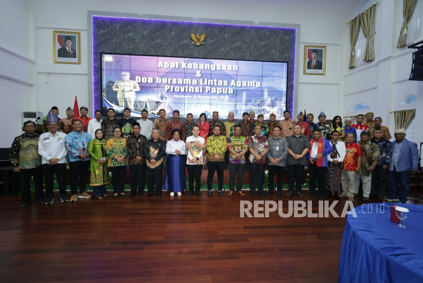 Masyarakat di Provinsi Papua Gelar Apel Kebangsaan dan Doa Lintas Agama
